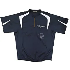 ミズノプロ ハーフジップ トレーニング Tシャツ #88 安藤優也 練習着 直筆サイン入り 2XO MIZUNO PRO 支給品