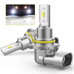 フォグ LED CSP1860SMD LED 2000LM LED素子2連 ホワイト 12V車対応 (国産車) フォグランプ専用 6000K-6500K HB4 (2本セット) GOSMY