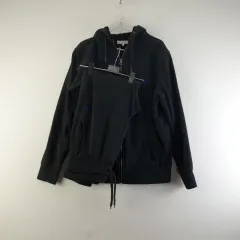 USPA メンズ100 ブラック トレーナー WHO フード セット L2400