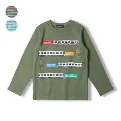 moujonjon 東急電鉄リップル長袖Tシャツ　f50811