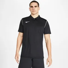 ナイキ 半袖シャツ メンズ USサイズ サッカーウェア NIKE パーク20 ポロ Dri-FIT ドライ 速乾 ポロシャツ プラクティスシャツ 男性 フットサル スポーツウェア 黒 ブラック 半そで サッカーポロ トップス メンズウエア/BV6879-010