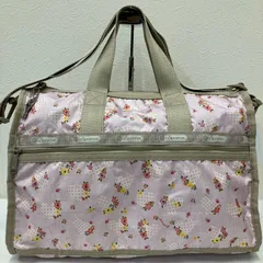 9110　LeSportsac レスポートサック　2way　ボストンバッグ　旅行用バッグ　トラベルバッグ　ショルダーバッグ　ピンク　ベージュ　ハート　ドット　花柄　てんとう虫　レディース　軽量　シンプル　カジュアル