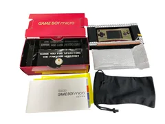 【動作保証】ゲームボーイミクロ ファミコンバージョン 本体 箱付き 20thモデル
