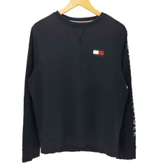 トミーヒルフィガー TOMMY HILFIGER フレンチテリー ロゴ ロングスリーブスウェット メンズ  XL
