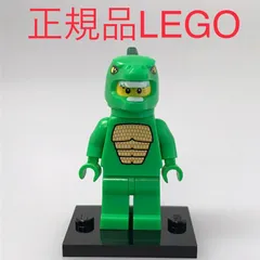 正規品 中古 LEGO レゴ ミニフィギュアシリーズ5  ミニフィグ　6　トカゲ男 N0-079 ※恐竜　ドラゴン　コスプレ　着ぐるみ　プレート　8805 361