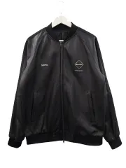 エフシーレアルブリストル F.C.Real Bristol FCRB 25AW LEATHER TRACK JACKET レザー トラックジャケット FCRB-252079 XL 羊革 ブラック