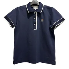 B058 PICONE ピッコーネ シャツ 半袖 ポロ ゴルフ ウェア ネイビー メンズ 1