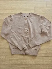 ベージュ色 レディース カーディガン