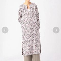 Machiko様専用】ソレイアード ポリエステルプリントビジュー マキシ