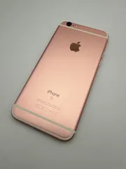 バッテリー新品交換済み100％ SIMフリー iPhone6s 64GB ローズゴールド シムフリー シムロック解除済み