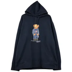 古着 ラルフローレン Ralph Lauren POLO RALPH LAUREN ポロベア スウェットプルオーバーパーカー メンズXXL相当/eaa458123