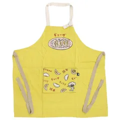 AND PACKABLE エプロン パッカブルエプロン ギョーザ オヤジ YE テクノプライム お料理 キッチン用品 ギフト プレゼント グッズ 