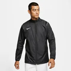 ナイキ ウィンドブレーカー 長袖 メンズ USサイズ サッカーウェア NIKE レペル パーク20 ウーブン レインジャケット 裏メッシュ 軽量 はっ水 フルジップ ピステトップ フットサル スポーツウェア 黒 男性 アウター   /BV6881-010