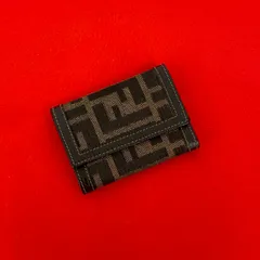 未使用保管品 FENDI フェンディ ズッカ FF 柄 キャンバス レザー 本革 キーケース キーカバー キーホルダー ブラック ブラウン 12110