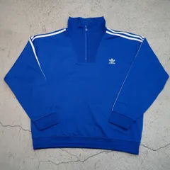 美品 adidas originals アディダス オリジナルス Funnelneck ファンネルネック トラックトップ ジャケット ジャージ IX5216 青3XL 524P★4