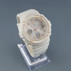 CASIO Baby-G BGA-2800 レディース 腕時計 USED品 ベビーG アナデジ 電波ソーラー ホワイト 中古 完動品 X9123