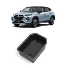 【送料無料】24年式スズキFronx専用 扶手箱収納ボックス 2点セット 車内整理＆装飾用 ABS素材