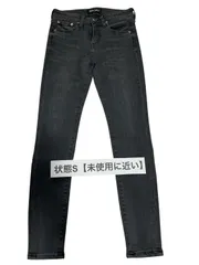 【極美品】レッドカード スキニーデニム ブラック 24 ストレッチ 日本製