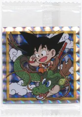 バンダイ 超戦士シールウエハースZ W13弾/神の領域/2494532 孫悟空と仲間たち(GR) W13-16