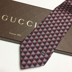 ✨極美品✨】GUCCI グッチ ネクタイ ストライプ柄 GG柄 ハイブランド