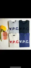 A P C V P C ロゴ スウェット Tシャツ