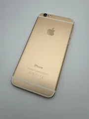 バッテリー容量100％ au iPhone6 64GB ゴールド