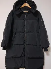 単OHWHO ロング ダウン ブラック 2サイズ