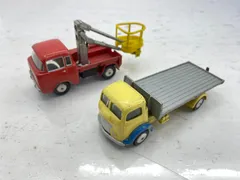 [盛岡45-0057] 【難あり】 CORGI TOYS コーギー トイズ 349 JEEP F6-150 ＆ 454 コマーシャルプラットフォームローリー　 2台セット 【中古/60】のサムネイル