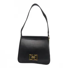 サルヴァトーレフェラガモ Salvatore Ferragamo ワンショルダーバッグ ハンドバッグ ガンチーニ 黒 ブラック