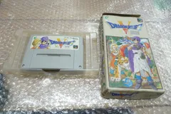 任天堂 Nintendo スーパーファミコン ドラゴンクエストV 天空の花嫁 スーパーファミコン 箱付き sfc 管理gd0203