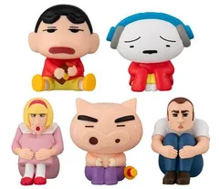 クレヨンしんちゃん まちぼうけ7 映画クレヨンしんちゃん 嵐を呼ぶ 栄光のヤキニクロード 全5種セット