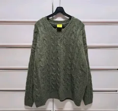 オーバーサイズ 厚手 ウールニット 新品