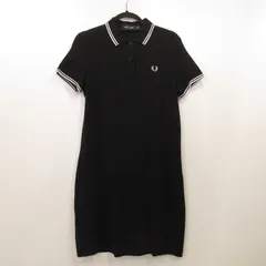 【姫路東店】 中古 FRED PERRY | フレッドペリー ワンピース Twin Tipped Fred Perry Dress D3600 ブラック 【112】