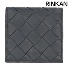 ボッテガヴェネタ イントレチャート折り畳みコインパースコインケース メンズ