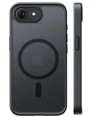 用 ケース【米軍進化耐久・高力マグネット】Magsafe対応 2026 半透明 耐衝撃 マット感 16e 黄ばみなし 米軍MIL規格認証 レンズ保護 マグセーフ対応 ワイヤレス充電 指紋防止 iPhone 滑り止め ストラップホール付き phone 16e