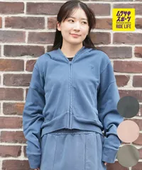 【ムラスポ公式】新品 Hurley ハーレー ジップアップ パーカー レディース ワンポイント ロゴ 裏毛 SWEAT PIGMENT FZ HOODIE WCFF252030のサムネイル