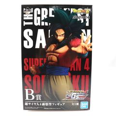 B상 MASTERLISE 슈퍼 사이어인 4 손오공 이치 반 쿠지 드래곤 볼 THE GREATEST SAIYAN 드래곤 볼 Z 피규어 (181) 프라이즈 반다이 스피릿
