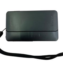 118011 動作確認済み SONY ソニー デジカメ CyberShot Exmor R 16.2Mega pixels DSC-TX10  ブラック