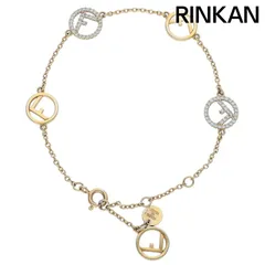 フェンディ エフイズフェンディラインストーンブレスレット メンズ