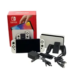 186000 動作確認済み Nintendo 任天堂 ニンテンドウ 現状品 Switch 有機ELモデル  HEG-001  ホワイト
