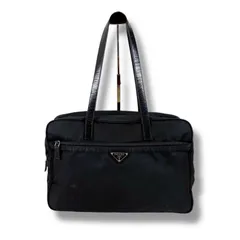 プラダ PRADA トライアングルロゴ　トートバッグ　ビジネスバッグ　ブラック　黒　テスートナイロン
