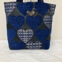 極美品✨シンクビー ワンショルダー グッドナイトバッグ ハート模様 