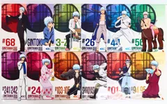 全12種セット 銀魂 銀時12変化ミニクリアポスターコレクション