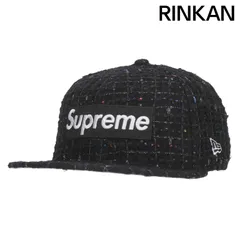 シュプリーム ×ニューエラ New Era  Boucle Box Logo New Era ボックスロゴベースボールキャップ メンズ 7.25