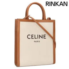 セリーヌ  バーティカルカバスモール キャンバスロゴトートバッグ メンズ