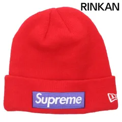 シュプリーム ×ニューエラ New Era  17AW  New Era Box Logo Beanie ボックスロゴビーニーキャップ帽子 メンズ