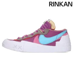 ナイキ ×サカイ Sacai  DM7901-500 Blazer Low Purple Dusk ×カウズ ブレーザー ロー パープルダスクスニーカー メンズ 27cm