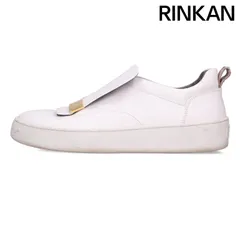 セルジオロッシ プレート付きレザースニーカー メンズ 7