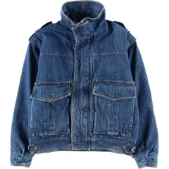 古着 リーバイス Levi's 中綿入り スタンドカラー デニムジャケット メンズM相当/eaa458339