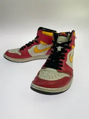【現状渡し品】NIKE ナイキ 555088-603 AIR JORDAN 1 HIGH OG  LIGHT FUSION RED 靴 シューズ スニーカー 【160-260203-AS-52-min】